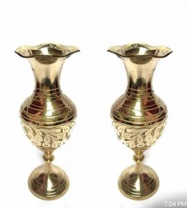 Wholesale <b>Large</b> Floor <b>Vases</b> Stands Tall Wedding Metal Flower <b>Vase</b> <b>Gold</b> Antique Handmade Brass Luxury Christmas <b>Vase</b> - Product Image 6
