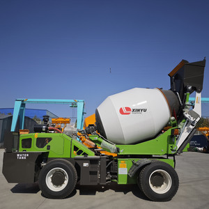 รถผสมคอนกรีตเคลื่อนที่แบบโหลดเอง ระบบไฮดรอลิกเต็มรูปแบบ เครื่องยนต์ดีเซล 4m3 4x4 สำหรับขาย - Product Image 1
