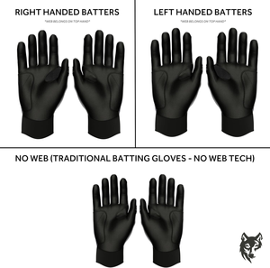 ถุงมือตีเบสบอลสไตล์ Jaxstyle 100% หนัง cabretta ถุงมือตีลูกบอลซอฟต์บอลแบบมืออาชีพสำหรับทุกเพศ - Product Image 4