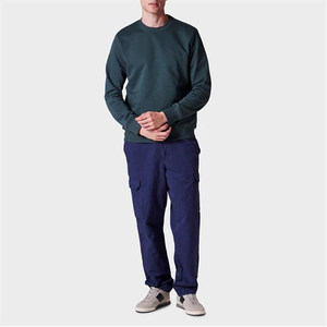 เสื้อสเวตเตอร์แขนยาวผ้าฟลีซแบบลำลองเสื้อสเวตเชิ้ตผ้าฝ้ายเฮฟลีซสำหรับฤดูหนาวเสื้อกันหนาวใส่ได้ทั้งชายและหญิงมีโลโก้ออกแบบได้ตามต้องการ - Product Image 5