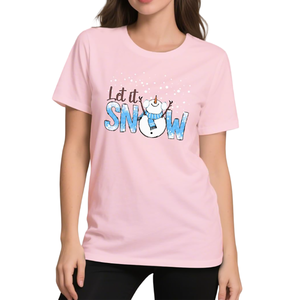 Camiseta deportiva para mujer, camiseta informal regular de alta calidad 100%, Camiseta estampada ajustada de excelente calidad para mujer - Product Image 6