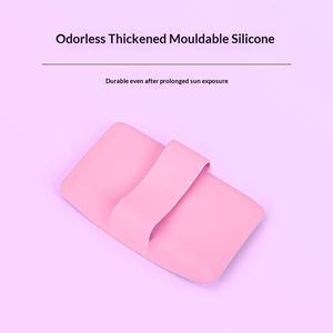 Silicone Square Scrubbing Pad & Board for <b>Makeup</b> Brush Cleaning Beauty Tool with Hand <b>Holder</b>-Home Use - Product Image 3