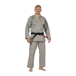 Ensemble d'uniformes unisexe de karaté Chemise à manches longues évacuant l'humidité Pantalon personnalisable de haute qualité Léger et extensible Professionnel - Product Image 4