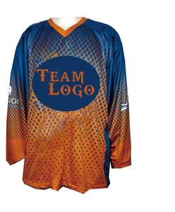 Uniforme de hockey sur glace personnalisé professionnel Offre Spéciale maillots bon marché de service OEM avec broderie de nom d'équipe et techniques d'impression - Product Image 4