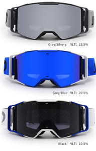 แว่นตาขี่มอเตอร์ไซค์ Jiepolly Custom Oem Uv400 สำหรับติดหมวกกันน็อค, แว่นตาป้องกันรังสียูวี กันฝุ่น กันลม สำหรับรถเอทีวี รถวิบาก สำหรับเยาวชนและผู้ชาย - Product Image 6