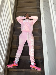 Custom Clothing Streetwear <b>Sweatpants</b> and Hoodies Set <b>Oversized</b> Tracksuits Unisex Men Hoodie Heavyweight <b>Sweatpants</b> Loose Set - Product Image 6