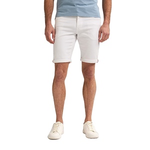 Shorts en jean élégants pour hommes, coupe slim droite, extensibles, 100 % coton, taille mi-haute vintage, décontractés, streetwear d'été, personnalisables OEM - Product Image 1
