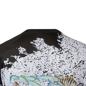 Camisas de Pesca de Manga Larga Hechas a Medida con Protección Solar UPF 50, Impermeables, Transpirables, de Secado Rápido, de Alta Calidad, Ropa Deportiva de Spandex/Poliéster - Product Image 6