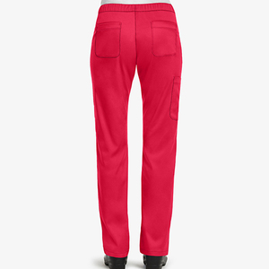 กางเกงสครับสำหรับผู้หญิงดีไซน์ด้านหน้าเรียบกันรอยยับทำจากวัสดุที่ดีที่สุดสำหรับโรงพยาบาล - Product Image 3