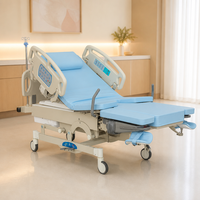 Lit d'accouchement et table d'opération électriques LDR avec moteurs LINAK pour hôpital de maternité, salle d'accouchement et de récupération