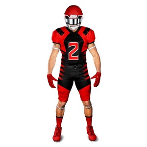 Uniforme de fútbol americano transpirable de alta calidad 2025, servicio OEM, uniforme de fútbol americano de diseño personalizado - Product Image 4