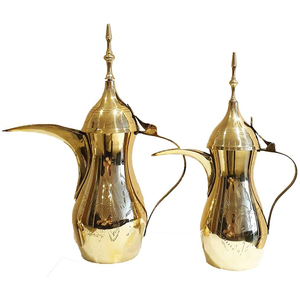 Wholesale Manufacturer Metal <b>Tea</b> Pot <b>Set</b> with Lid Luxury Hotel Restaurant Catering Serving Pots <b>Arabic</b> Kettle 500ml Capacity - Product Image 2