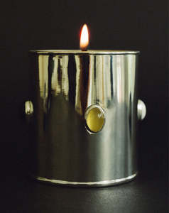 Porte-bougie élégant en acier inoxydable, fait main, écologique, durable, décoration de Noël pour la maison, élégant, fonctionnel, personnalisable - Product Image 4
