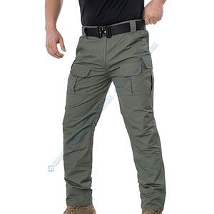 กางเกงยุทธวิธีเอวกลางผ้าฝ้าย100% น้ำหนักเบาผ้าแห้งเร็วออกแบบได้ตามต้องการสำหรับกลางแจ้งแนวยุทธวิธี - Product Image 2