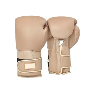 Guantes de Boxeo Profesionales para Adultos, Sanda, Muay Thai, Cuero Ecológico, Cierre Personalizable, Ligeros, Transpirables, para Entrenamiento - Product Image 1