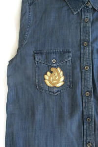 Patch en pierre perlée fait à la main de créateur Applique pour robes de mariée ethnique Couture 2025 patchs à motifs décoratifs pour les mariages - Product Image 4