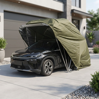Abri de voiture portable OEM de luxe, rétractable et automatique, haute qualité, protection UV, pare-soleil, vente chaude