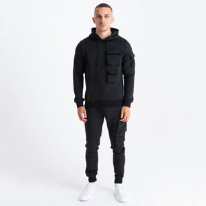 ชุดวอร์มมีกระเป๋าพิเศษสำหรับผู้ชายเสื้อผ้าแนวสตรีทระบายอากาศได้ดีดีไซน์ตามสั่งสำหรับฤดูหนาว - Product Image 1