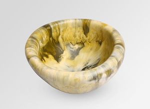Bol à soupe en résine très demandé, pétales incrustés, touche artistique, sans BPA, fait main, écologique, cadeau de fête haut de gamme, bol décoratif - Product Image 2
