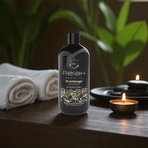 Aceite de Masaje Adelgazante Dorado de Marca Privada 1000 ml |   Aceite Reductor Corporal OEM ODM con Extractos de Café, Almendras y Cítricos - Product Image 1