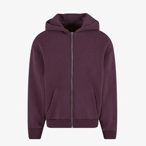 Stylish & Trendy Oversized Full Sleeve <b>Zipper</b> <b>Hoodie</b> For <b>Men</b> With Customize Logo & Embroidery 100% Soft Cotton Pullover - Product Image 1