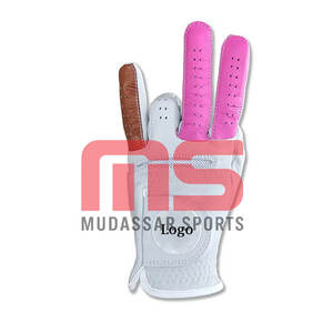 Guantes de Golf de Cuero Genuino Suave al Tacto, Tejido Transpirable, Forma Ergonómica, Servicio de Logotipo Personalizado para Entrenamiento y Competición al Aire Libre - Product Image 3