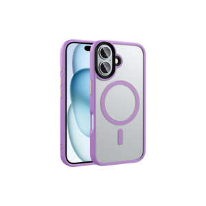 Coque de protection en silicone Netzy pour Apple pour iPhone 16 14 Plus 13 Pro Max - Finition mate rose pour étui Magsafe, charge sans fil - Product Image 1