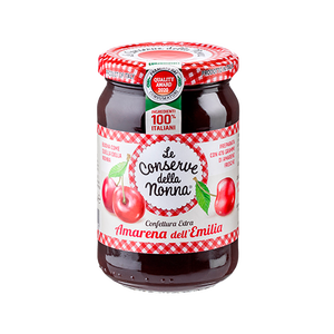 Mermelada de Cereza Negra Extra de la Abuela, 340g x 12 Unidades, Sabor Premium en Cada Tarro - Product Image 1