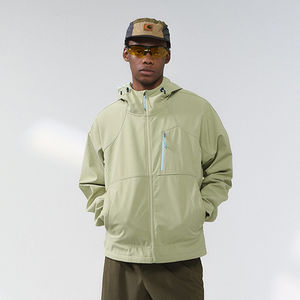 Chaqueta cortavientos unisex ligera, impermeable, transpirable, diseño softshell para correr al aire libre, para uso diario activo en todas las estaciones. - Product Image 4