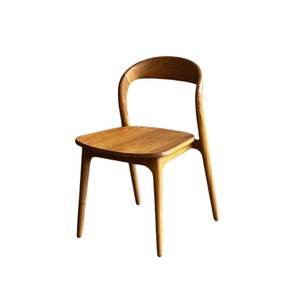 Chaise de salle à manger en teck massif durable avec un design minimaliste moderne pour salles à manger, hôtels, restaurants, complexes hôteliers, villas et projets - Product Image 2