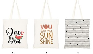 Natural Printed Fashion Custom logo Full Color Heavy Weight Thick Shopping <b>Bag</b> with Zip Canvas Cotton Tote <b>Bag</b> Printed Fabric - Product Image 4