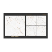 Carreaux de sol en céramique égyptienne Onyx Ice, design moderne, 800x800 mm, poli, émaillé, jaune clair, 40X40, 80X80, 60X60