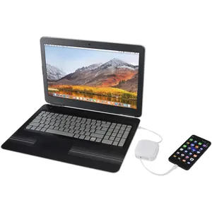 Accessoires de gestion des câbles Gloas 5-en-1, gadgets durables/recyclés - Product Image 4