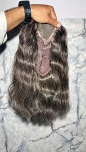 La mejor oferta 2025 Peluca de cabello humano Estilo de onda natural Gris Color natural HD Peluca de encaje Cabello indio Peluca prearrancada sin enredos - Product Image 3