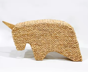 ตะกร้า2025ผักตบชวาสานมือสำหรับตกแต่งห้องเลี้ยงเด็กขายส่ง - Product Image 1