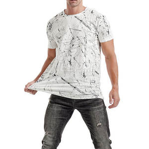 Meilleures ventes de T-shirt à impression solide à séchage rapide pour hommes, vêtements décontractés 100% coton respirants et écologiques - Product Image 1