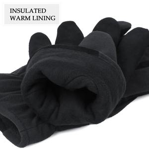 Unisex Custom Heated Plus Size Printed Ski Gloves New Style Waterproof for Winter Sports Top Selling - Product Image 5