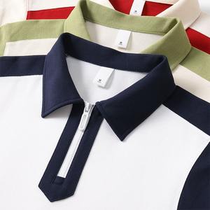 Polos de golf para hombre Logotipo personalizado Venta al por mayor Transpirable Secado rápido Garantía Calidad Polos para hombre - Product Image 6