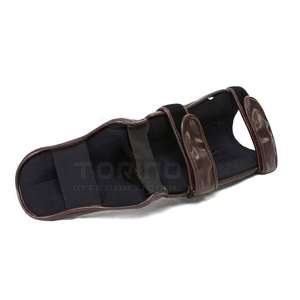 Las últimas espinilleras MMA de boxeo de cuero 2025 más vendidas, espinilleras de alta calidad con logotipo personalizado - Product Image 6