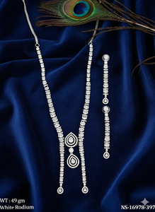 Trendy AD Pendant <b>Set</b> Elegant Traditional Design Handcrafted <b>Jewellery</b> for <b>Women</b> Weddings and Occasions - Product Image 3