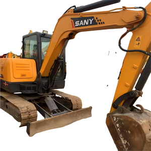 รถขุดไฮดรอลิกขนาดเล็ก SANY SY60C 6 ตัน รุ่นปี 2023 ความจุบุ้งกี๋ 0.65 ลูกบาศก์เมตร มือสอง สต็อกโรงงาน อะไหล่เครื่องยนต์หลัก - Product Image 6