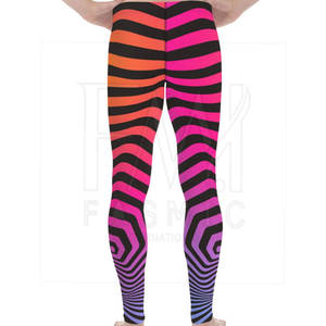 Stylish Sublimation Running Men <b>Leggings</b> For Custom <b>Pattern</b> Style Fitness Wear Exercise Slim Loose Fit - Product Image 3