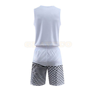 Uniforme de basket-ball respirant de grande taille, haute qualité, 100% polyester, tailles personnalisables - Product Image 2