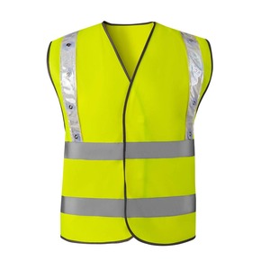 <b>Hi</b> <b>Vis</b> Reflective LED Flash <b>Running</b> Safety Vest High Visibility Polyester Traffic Security Clothing Customizable Logo Support - Product Image 1