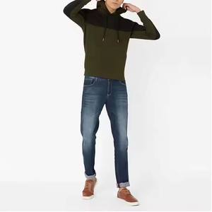 Sudadera con capucha informal de 100% algodón para hombre, manga larga, ajuste relajado, 400 gramos, ropa de calle ligera con patrón sólido, sudadera estilo Hip Hop - Product Image 5