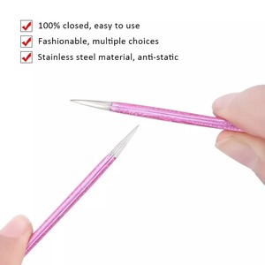 Stainless Steel Tweezers for Eyelash Extension Hand Crafted Best Stainless Steel Eyelashes Tweezers - Product Image 3