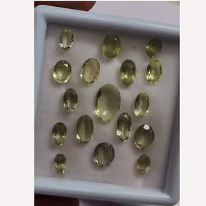 คริสโซเบอรีลธรรมชาติ 38 เม็ด ขนาด 5 มม. ถึง 14 มม. รูปไข่ ทรงหยดน้ำ ทรงแปดเหลี่ยม เจียระไน 57 กะรัต ขายส่ง Iroc คุณภาพสูง อัญมณีหลวม ราคา 137 ดอลลาร์สหรัฐฯ ทั้งหมด - Product Image 3