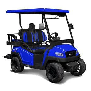Carrito de Golf Eléctrico Económico y Duradero con 3-4 Asientos y Autonomía de 50-70 km para Transporte Diario al Aire Libre - Product Image 4