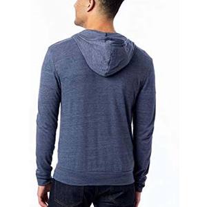 Sudaderas con Capucha y Cremallera Tri-blend Unisex, Sudadera Ligera con Cremallera Completa Tri-blend - Product Image 6