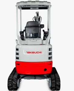 รถขุดตีนตะขาบขนาดเล็กพร้อมเครื่องยนต์ ปั๊ม และเกียร์ควบคุมด้วยระบบ PLC รุ่น Takeuchi TB Series - Product Image 3